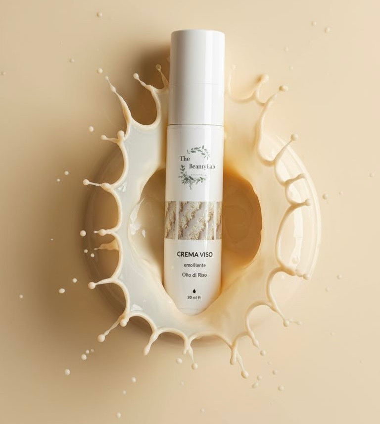 Crema viso olio di riso