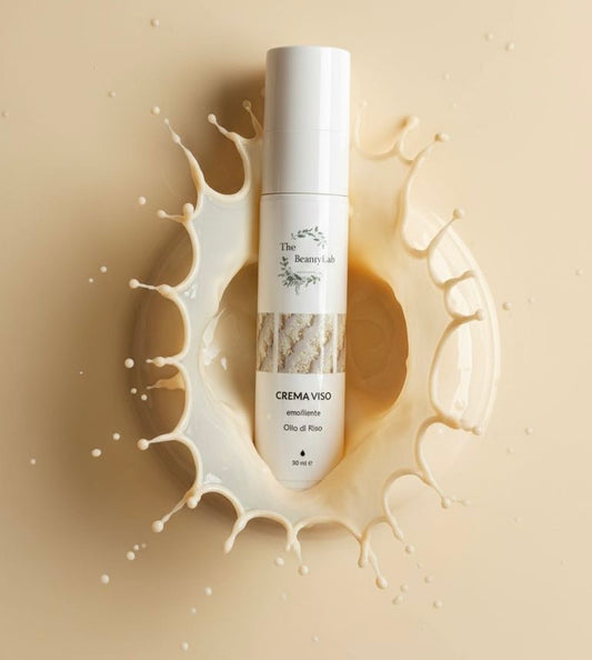Crema viso olio di riso