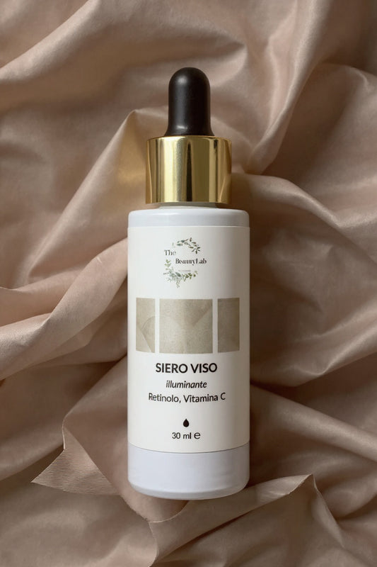 Siero viso al retinolo, vitamina C